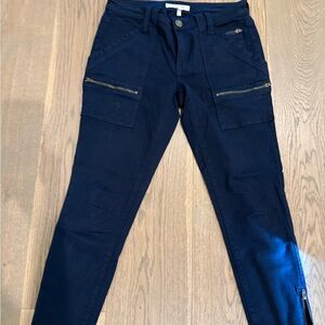Joie Utility Moto Skinny Pants – Navy Blue | Size 27